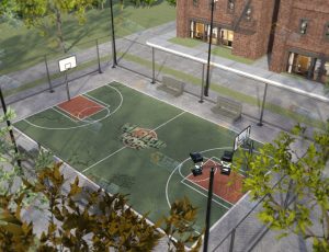 篮球场工程源文件