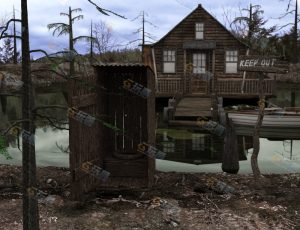 丛林沼泽场景工程模型