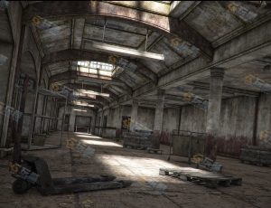 古老隧道场景工程模型