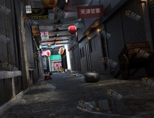 日本胡同街道工程源文件