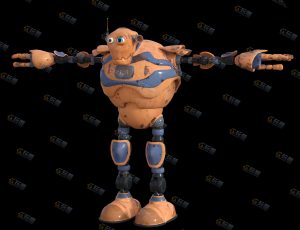 卡通机器人模型