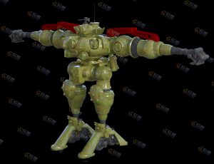 老式机器人模型