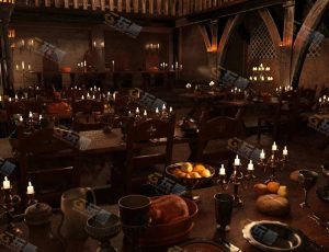 中世纪教会大堂工程源文件