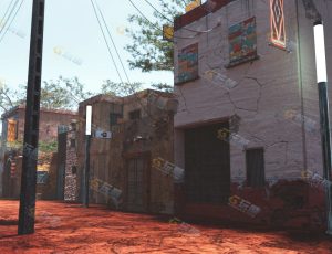 非洲高新技术区场景工程模型