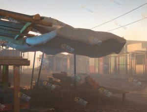 非洲贫困区集市Blender工程源文件