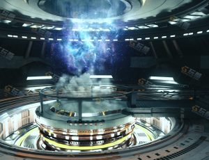 科技能量密室Blender工程源文件