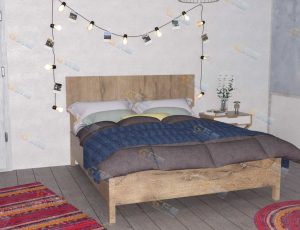 现代时尚小卧室Blender工程源文件