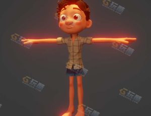 卢卡皮克斯Blender模型