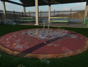 遛狗公园Blender工程模型