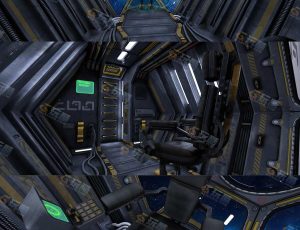 星际驾驶室Blender工程源文件