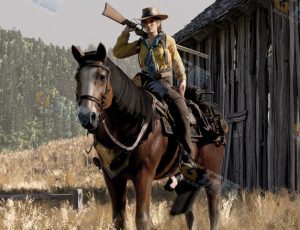 西部女牛仔Blender模型