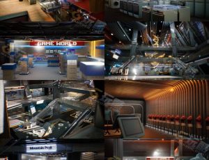 UE5工程文件—商场环境套件