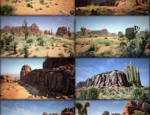 UE5工程文件—红色沙漠包