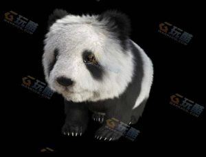熊猫Blender模型