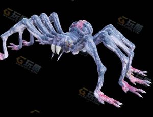 蜘蛛怪物Blender模型