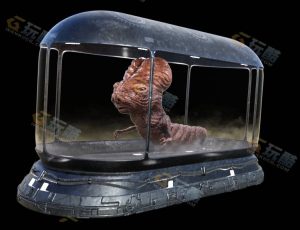 高智慧外星人Blender模型