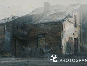 Blender现实场景捕捉三维还原视频教程