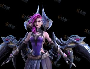 莫甘娜Blender模型