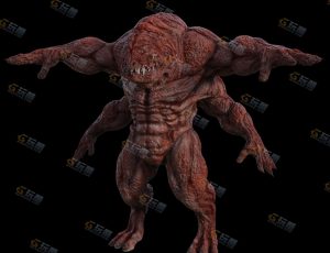 肉霸怪Blender模型