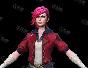 双城之战蔚Blender模型