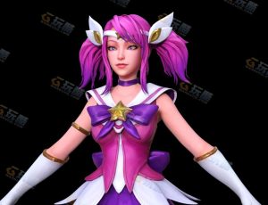 星之守护者 拉克丝Blender模型