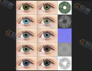 眼睛贴图V3