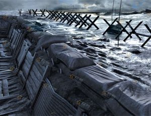 战争堡垒场地Blender场景模型