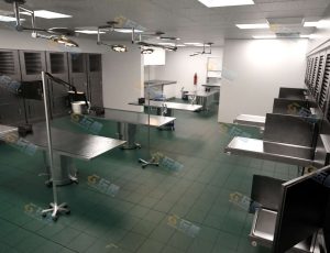 停尸房Blender场景模型