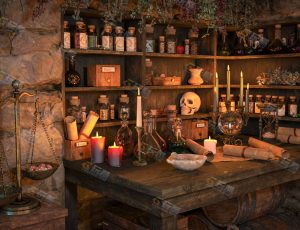 巫婆老屋Blender工程源文件