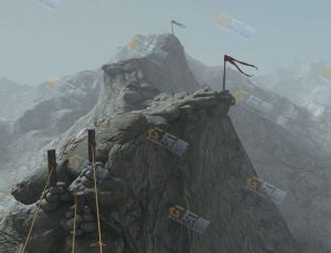 探险山顶Blender场景模型