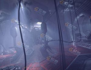 科技能量输送控制室Blender工程源文件