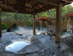 日本温泉Blender场景模型