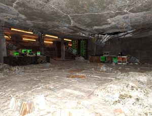 地下破损科技废区Blender工程源文件