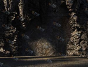 古老石墙Blender场景模型