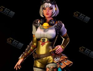 可爱女忍者模型