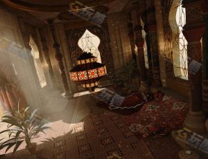 西域客房场景工程源文件