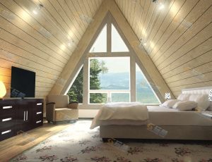 阁楼卧室场景工程源文件