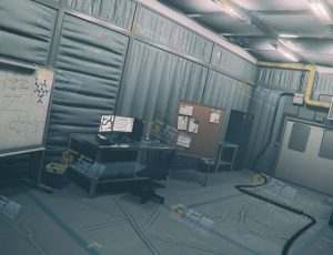 老式医疗抢救室场景工程源文件