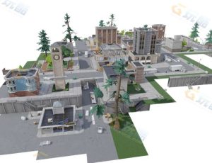 卡通大场景2工程源文件