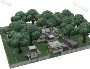 卡通大场景5工程源文件