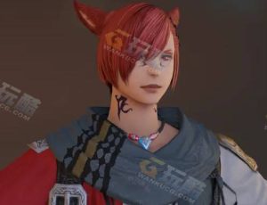 最终幻想14精灵法师模型