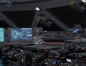 星际飞船指挥舱工程源文件