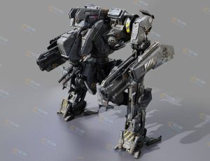 超级战斗机甲机器模型