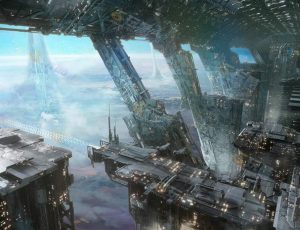 UE5工程文件—科幻城市景观