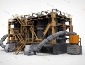 科技化工设备模型