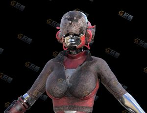 赛博朋克科技改造人模型