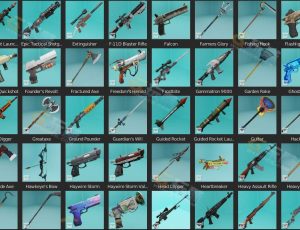 Blender科幻武器资产库