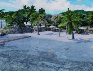 海岛沙滩工程源文件