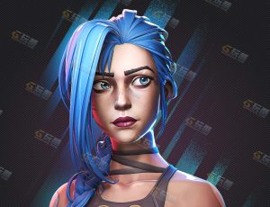 Blender全流程制作金克斯半身雕像建模渲染视频教程