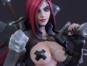 英雄联盟卡特琳娜模型